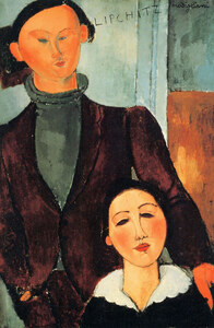 Modigliani - Jacques Lipchitz and his woman